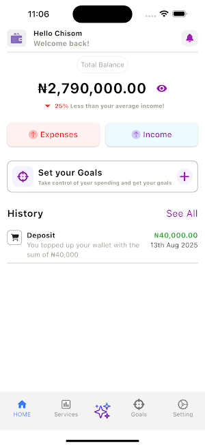 FamFinBud Screenshot 2