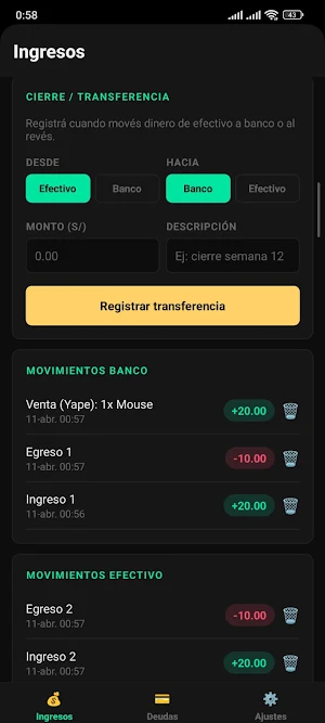 Mi Sistema Personal Screenshot 3