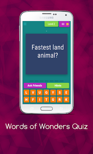 WORDS OF WONDERS QUIZ Screenshot 3