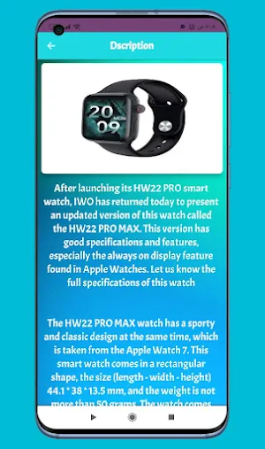 hw22 smart watch guide Screenshot 2