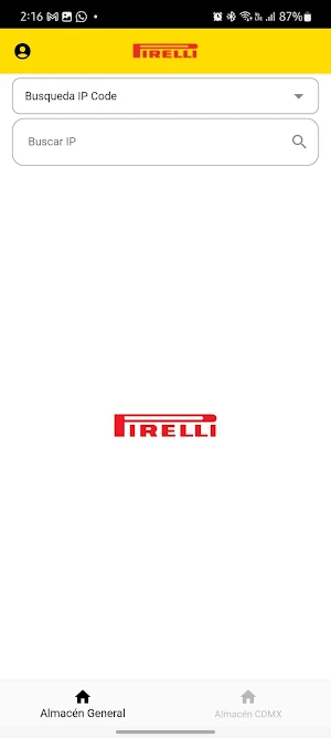 Inventario Pirelli Screenshot 3