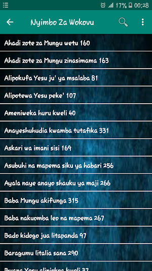Nyimbo Za Wokovu Screenshot 1
