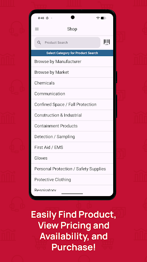 Aramsco OE Touch Screenshot 1