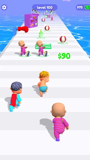 Good or Bad Mom Run: Mom Games Screenshot 3
