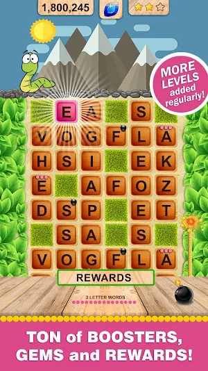 Word Wow Seasons - More Worm Screenshot 2