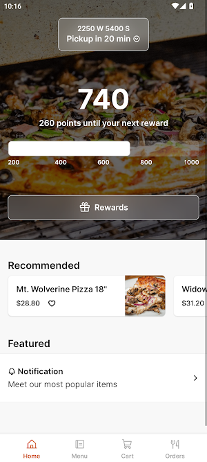 Wasatch Pizza Screenshot 0