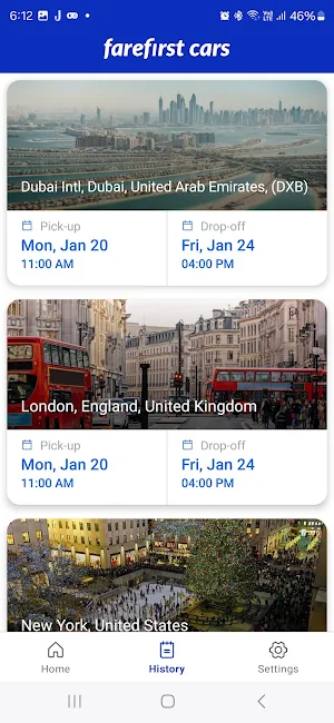 FareFirst Cars - Rental Cabs Screenshot 1