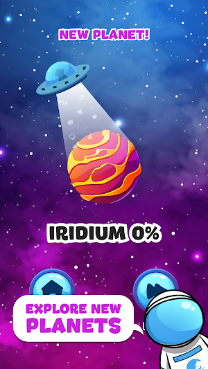Word Search Puzzle: Space Up Screenshot 1