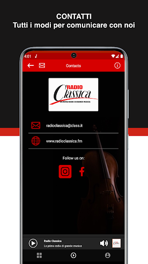 Radio Classica Screenshot 2