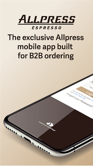 Allpress B2B Order Hub Screenshot 0