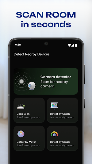Hidden Camera Detector, Finder Screenshot 3