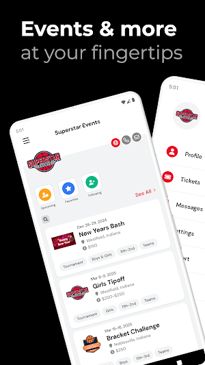 Superstar Events Screenshot 0