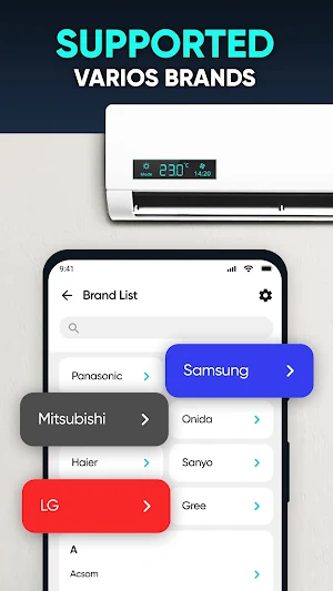 Air Conditioner Remote Control Screenshot 1