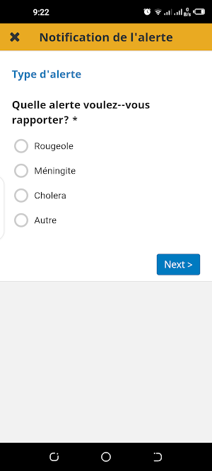 Alerte Niger Screenshot 2