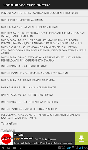 Undang-Undang Perbankan Syariah Screenshot 1