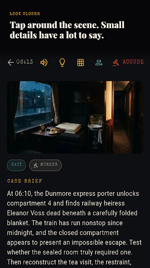 Case Mind: Detective Mystery Screenshot 1