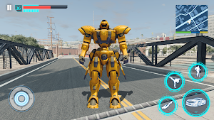Robot Car Transformation Game Screenshot 0