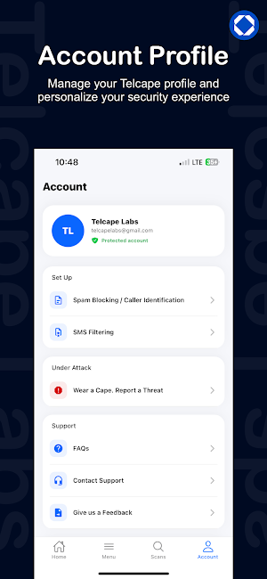 Telcape Screenshot 3