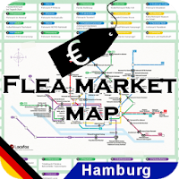 flea market map Hamburg