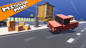 Crazy Road: Pickup Truck Screenshot 0