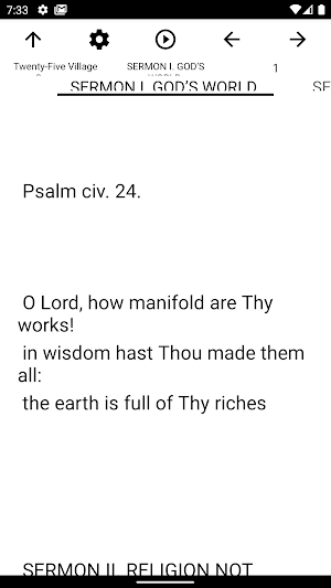 Book, Twenty-Five Village Sermons Screenshot 1