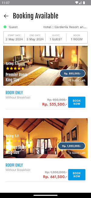 Gardenia Resort and Spa Screenshot 2