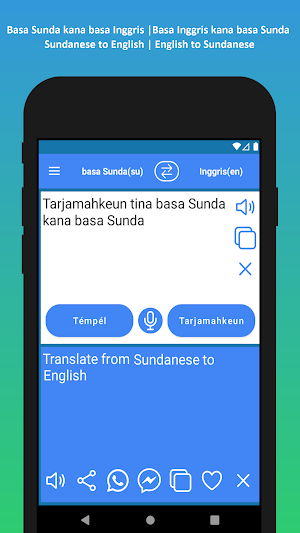 Sunda Inggris Penerjemah Screenshot 1