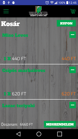 Wokzilla sushi & wok bar Screenshot 3