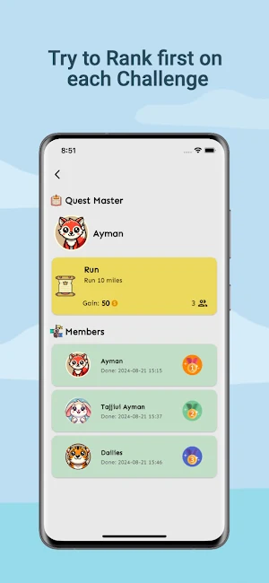 Dailies-Track Habits & Rewards Screenshot 2