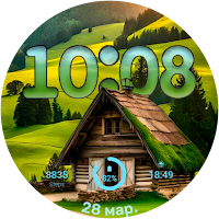 DIGI Hillside Cabin Watch face