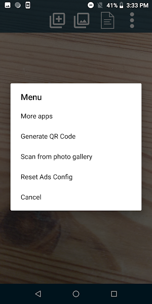 QR Reader Screenshot 2