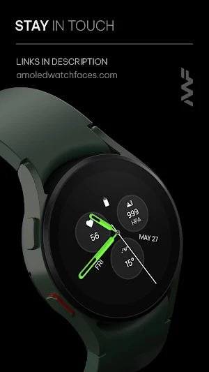 Awf Classic - watch face Screenshot 2