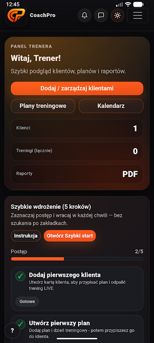 CoachPro Screenshot 1