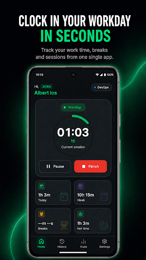 JORN: Time Tracker Screenshot 0