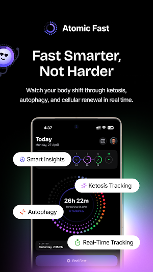 Atomic Fast: Fasting & Diet Screenshot 0