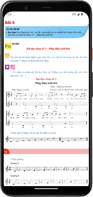 Âm nhạc Lớp8 Screenshot 2