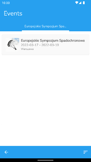 European Skydiving Symposium Screenshot 1