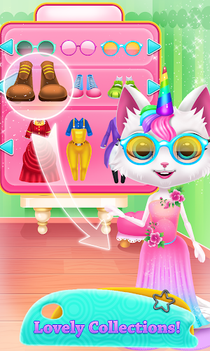 Kitty Kate Unicorn Daily Caring Screenshot 1