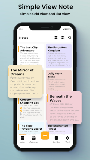Quick Notes - Secure Notebook Screenshot 1