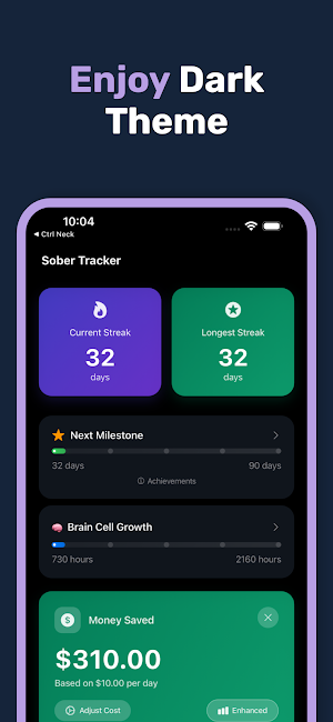 Sober Tracker: Quit Alcohol Screenshot 3