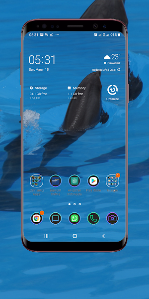 Dolphin Wallpaper Screenshot 0