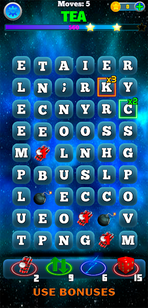 Wordscapes: Crush Letters Screenshot 1