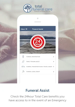 Total Funeral Care Screenshot 1