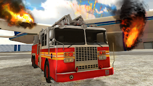 Fire Truck Simulator 3D Screenshot 1
