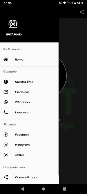 Next Radio Screenshot 2