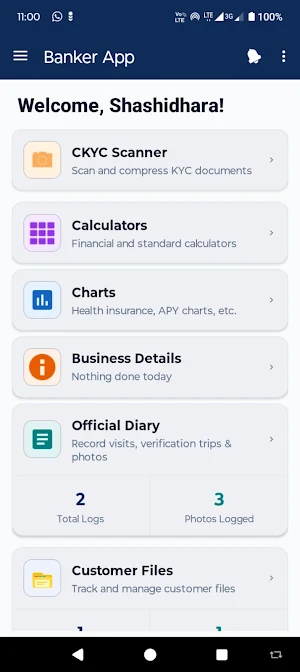 Banker App Screenshot 0