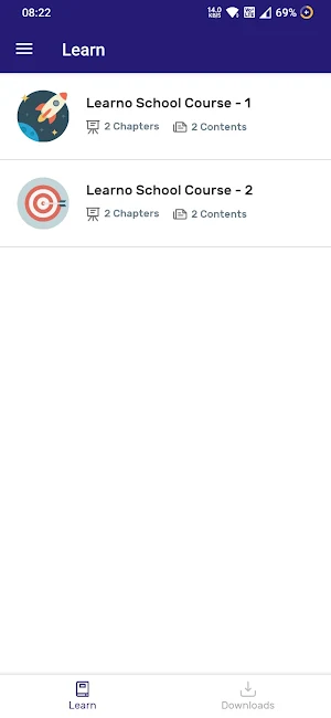 Learno School Screenshot 2