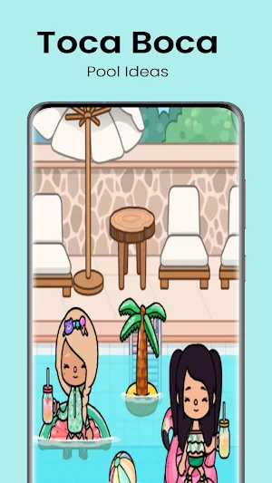 Toca Boca Pool Ideas Screenshot 0