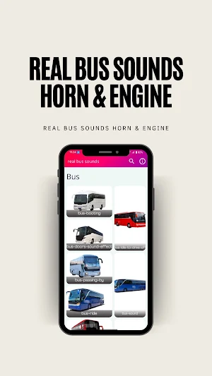 Real Bus Sounds  Horn & Engine Screenshot 1