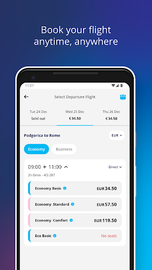 Air Montenegro Screenshot 1